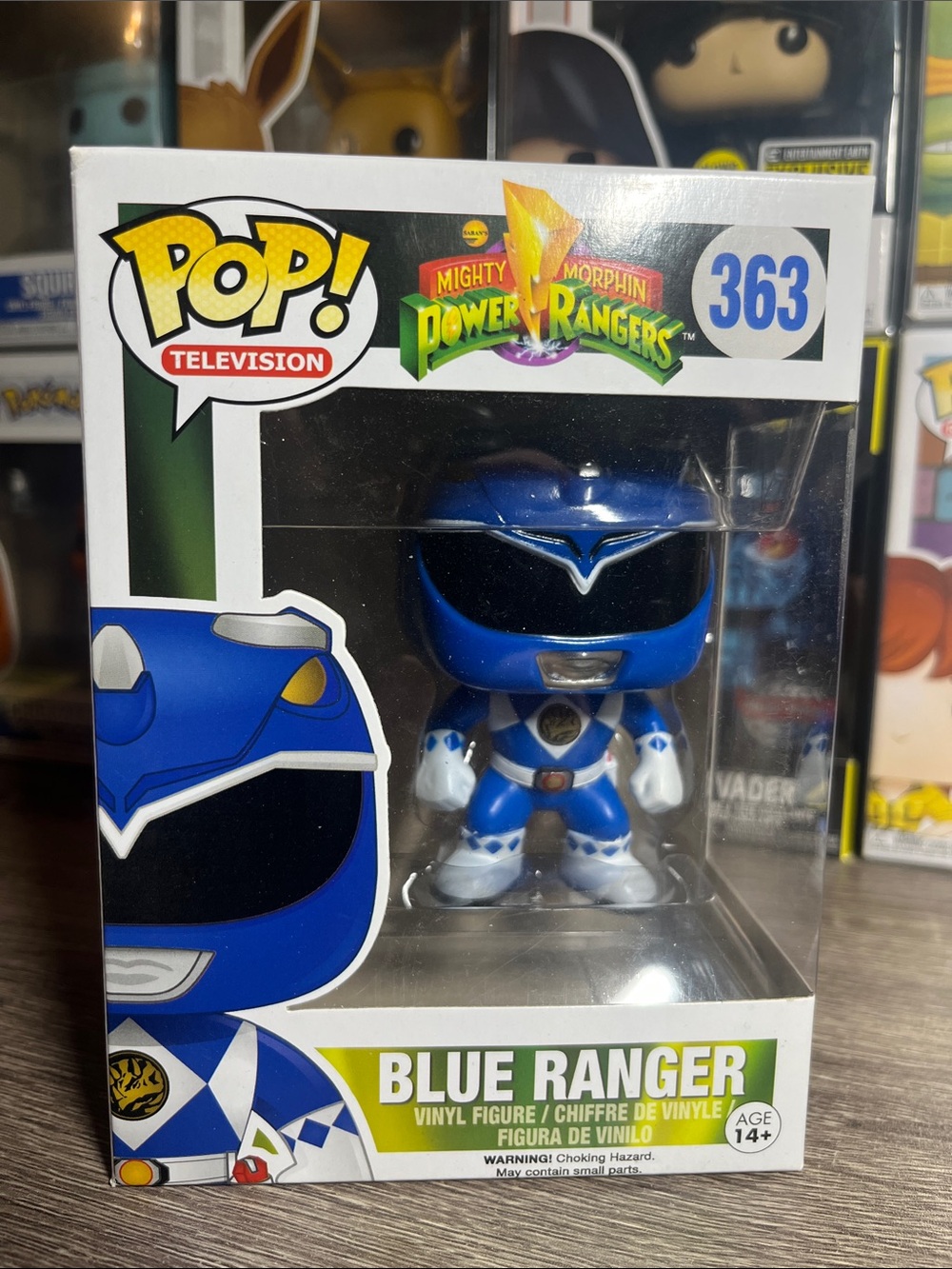 Funko Pop! Television Blue Ranger (Blue, White, Black) #363 - Power Rangers